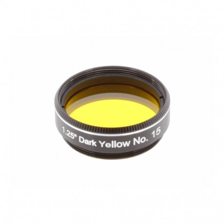 Explore Scientific filter 1.25" dark yellow NO.15