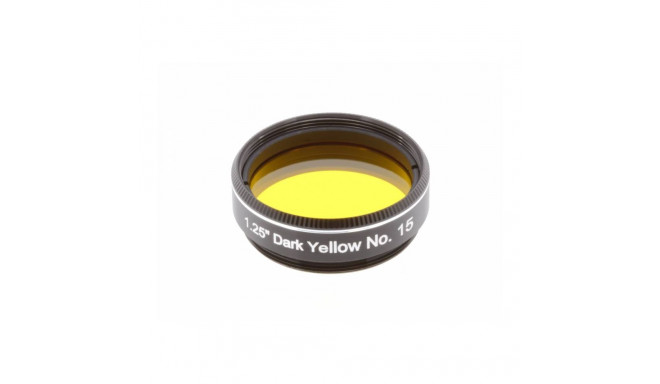 Explore Scientific filter 1.25" dark yellow NO.15