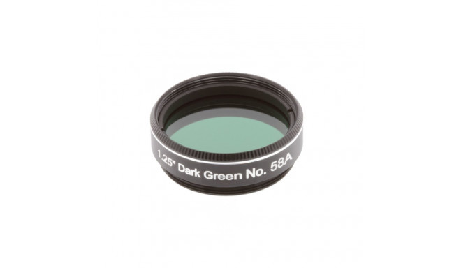 EXPLORE SCIENTIFIC Filter 1.25" Dark Green No.58A