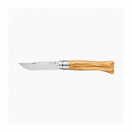 Nuga Opinel Classic Nr 9 Olivewood roostevabast terasest