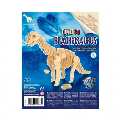 Wooden Dinos Construction Playset, Buki