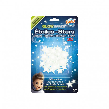 3D-tähed, Buki, sära pimedas