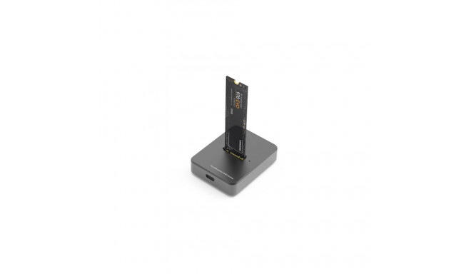 SSD Single Docking Station M.2 SATA/ NVME, USB-A, USB-C