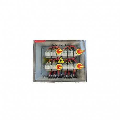PV Combiner Box, DC 8in-8out, IP66
