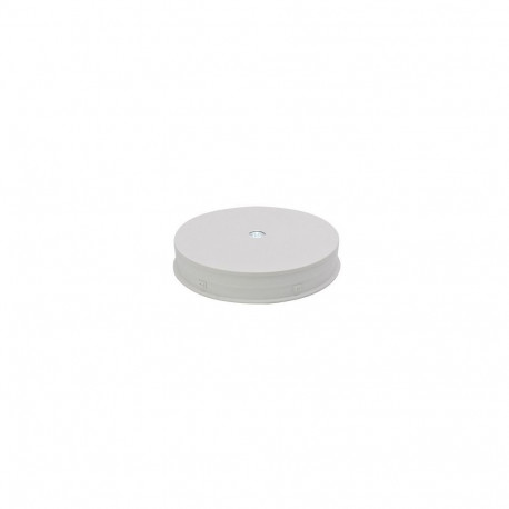 LED Rotating Turn-Table Display Stand,  Round 30cm, White