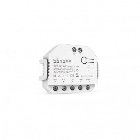 SONOFF Smart 2-channel Wi-Fi Switch with Electricity Metering