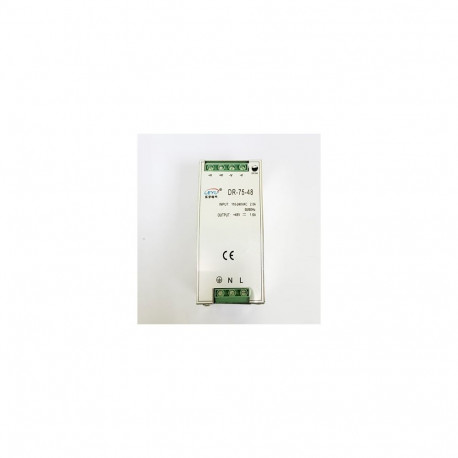 Power supply 48V, 1,6A, 75W din rail