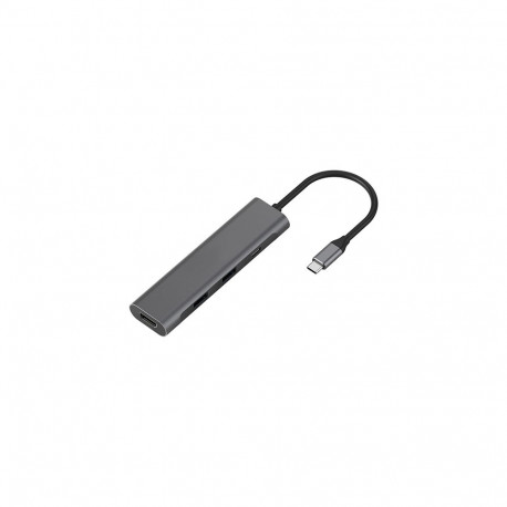Adapter USB Type-C - 2 x USB 3.0, Type-C PD, HDMI