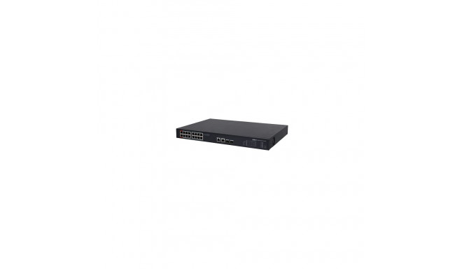 PoE switch 1000Mbps 16+2G uplink