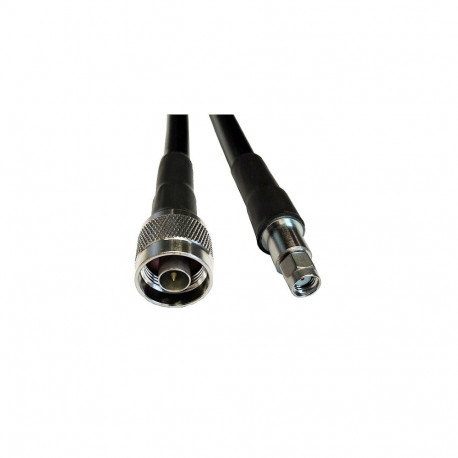 Cable LMR-400, 0.5m, N-male to RP-SMA-male