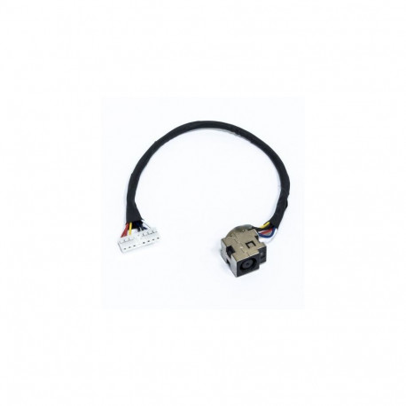 Power jack with cable, HP G62, COMPAQ CQ62