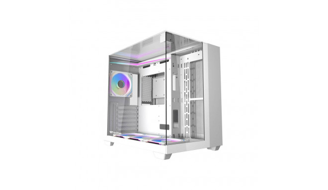 Darkflash TH285 computer case (white) + 4 fans