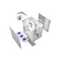 Darkflash TH285 computer case (white) + 4 fans