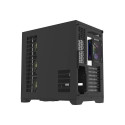 Darflash FT418 PRO computer case + 7 aRGB fans (black)