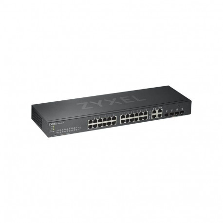 ZYXEL nutikas hallatav kommutaator GS1920-24v2, 28 porti, 24× Gigabit vaskporti ja 4× Gigabit dual p