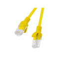 PATCHCORD CAT.6 UTP 5M YELLOW FLUKE PASSED LANBERG