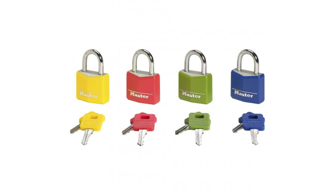 Master Lock tabalukk 30mm erinevad värvid 9131EURDCOL