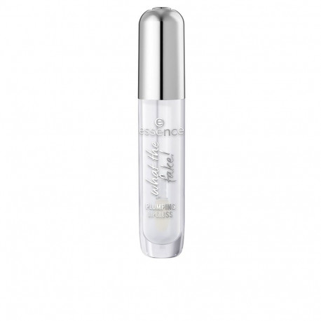 ESSENCE WHAT THE FAKE! brillo de labios voluminizador #100-Sheer Genius 4 ml