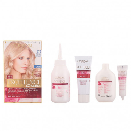 L'Oréal Paris juuksevärv Excellence Creme 192ml, ultrahele tuhkblond #03