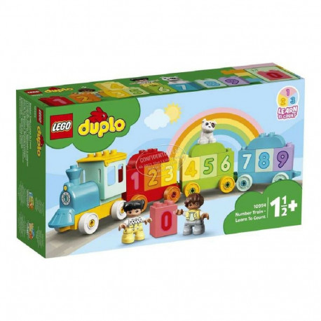 Construction set Duplo Number Train Lego 10954 Multicolour 23 Pieces (23 pcs)