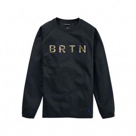 Dressipluus ilma kapuutsita, meeste Burton Crown Weatherproof Pullover Crewneck Must - M