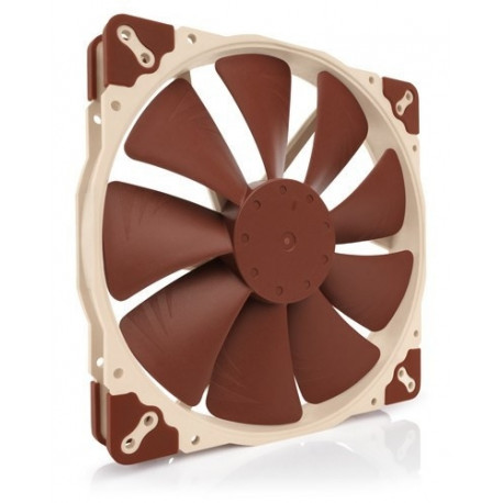 Noctua NF A20 5V PWM arvutikorpuse ventilaator 20 cm beež, punane