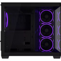 ASUS A32 PLUS ARGB, Tower Case Black, Tempered Glass x 2