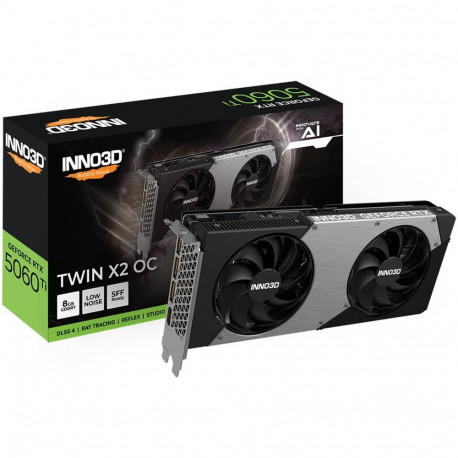 GeForce RTX 5060 Ti TWIN X2 OC 8GB (DLSS 5, 3x DisplayPort, 1x HDMI 2.1)