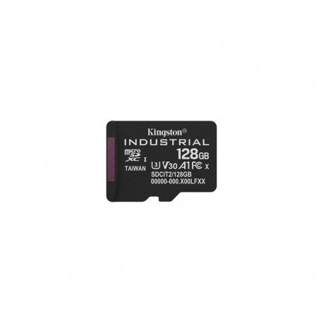 Kingston Technology 128GB microSDXC Industrial C10 A1 pSLC Card Single Pack w/o Adapter