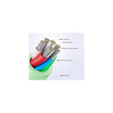 FIXED Liquid Silicone Cable USB-C/Lightning, 1,2m, white
