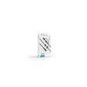 FIXED Braided Cable USB-C/USB-C, Lightning Adapter, 3m, MFi, PD 60W, gray