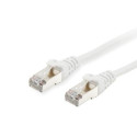 Equip Cat.6A S/FTP Patch Cable, 0.25m, White