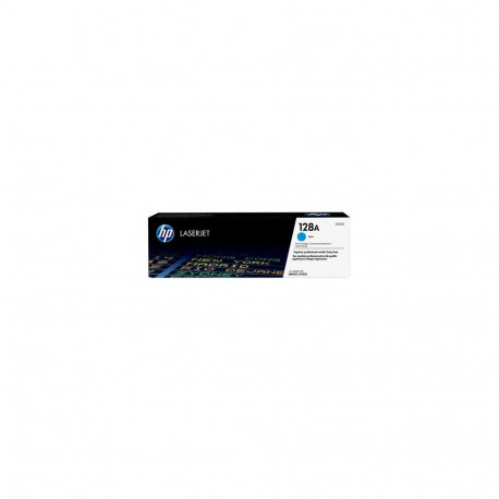 HP 128A Cyan Original LaserJet Toner Cartridge