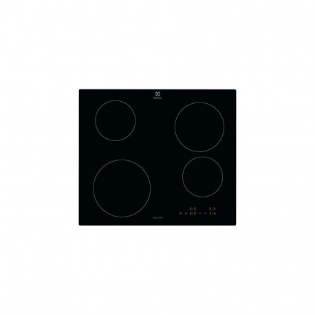 Electrolux EIB60420CK Black Built-in 60 cm Zone induction hob 4 zone(s)