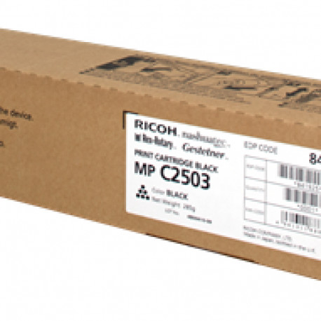 Tooner Ricoh MP C2503Bk Black/must Standard 15000LK for MP-C2003/C2503/MPC2011/c2004/c2504