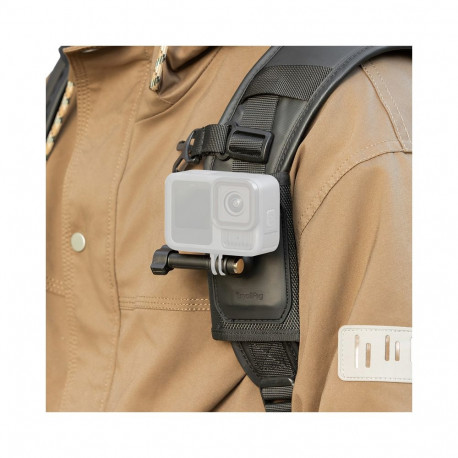 SmallRig 5721 Hook and Loop Backpack Strap Mount for Action Cameras