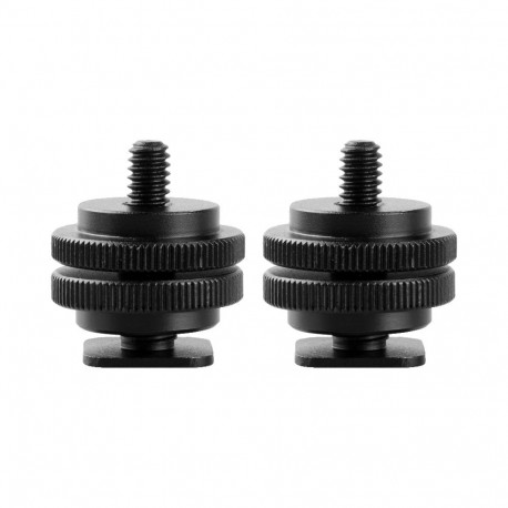 SmallRig 1631 Cold Shoe Adpt w/ 3/8" - 1/4" Thread