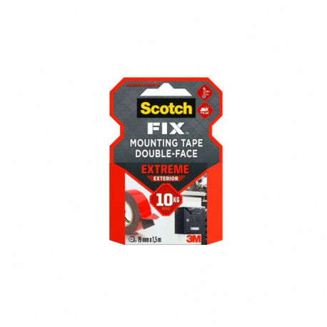 3M Scotch kahepoolne teip väljas, 19 mm x 1,5 m