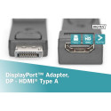Digitus | DisplayPort to HDMI adapter | AK-340602-000-S | HDMI | DisplayPort | DP to HDMI