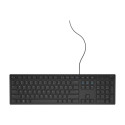 Dell | KB216 | Multimedia | Wired | US | Black | Numeric keypad