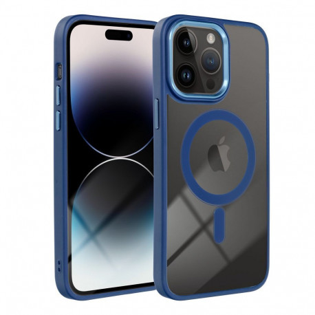Case for Samsung S26 ULTRA Color Edge Mag Cover compatible with MagSafe blue