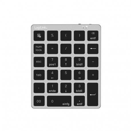Wireless keypad with BT 5.0