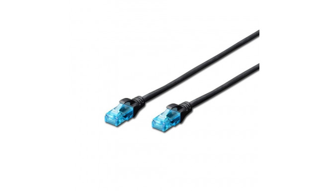 Patch cord RJ45/RJ45 U/UTP kat. 5e 2,0m AWG 26/7 PVC black