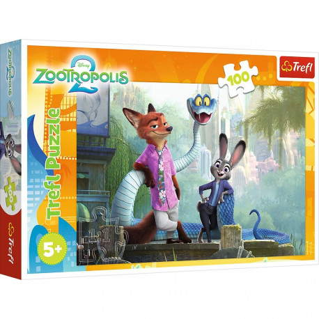 TREFL DISNEY puzzle Zootopia, 100 pcs