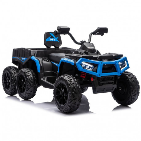 Akuga ATV JC606 6-rattaline haagisega 24V 4x4 sinine