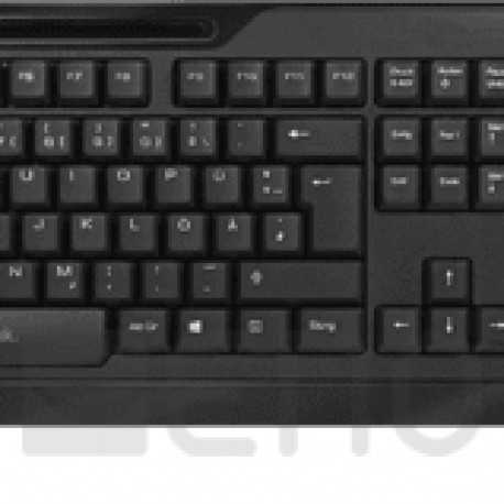 LogiLink juhtmevaba klaviatuur ja hiir 2,4GHz, must