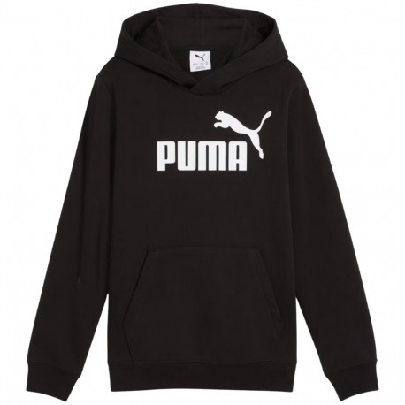 Bluza dla dzieci Puma ESS No.1 Logo Hoodie czarna 684909 01 152cm