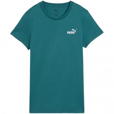 Koszulka damska Puma ESS Small No.1 Logo Tee(s) zielona 682373 41 L