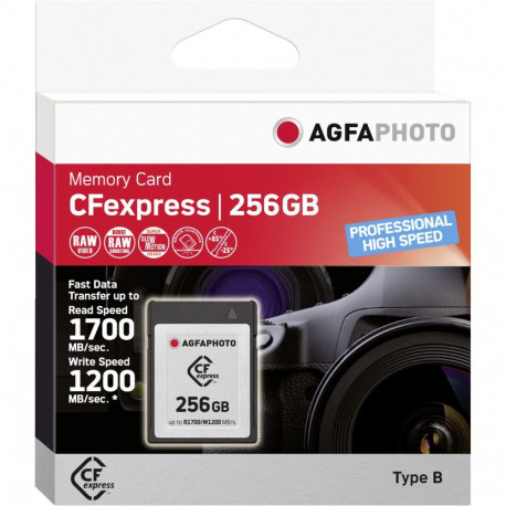 AgfaPhoto CFexpress 256GB professionaalne kiire