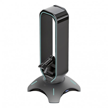 LC-Power LC-HUB-HEAD-BUNGEE USB 3.0 jaotur, kõrvaklappide hoidik